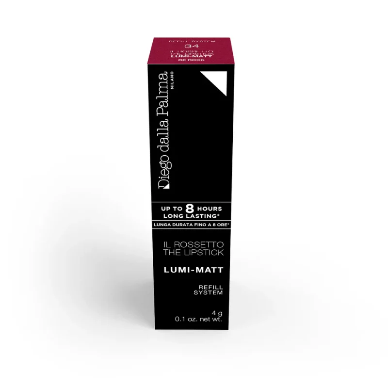 Diego dalla Palma Lumi-Matt Lipstick Refill System долготраен кармин за усни со мат завршеток 4g 10