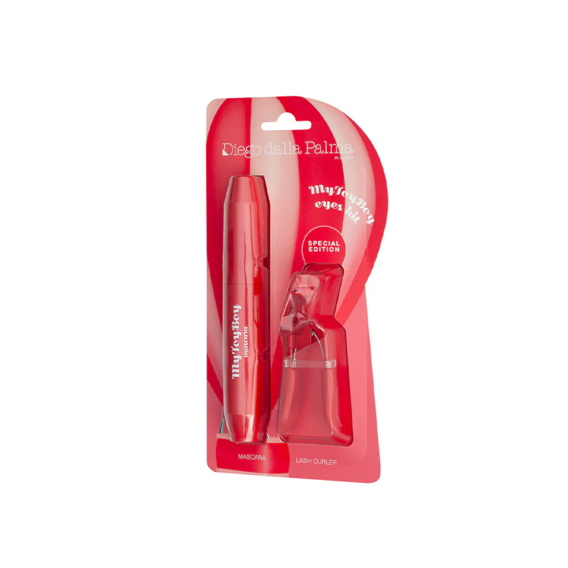Diego dalla Palma MyToyBoy Mascara маскара со 4D дејство 13ml + Red Eyelash Curler Kit виткач за трепки 4