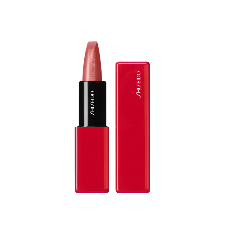 Shiseido Technosatin Gel Lipstick хидратантен кармин со целосен сатенски завршеток 3.30g 1