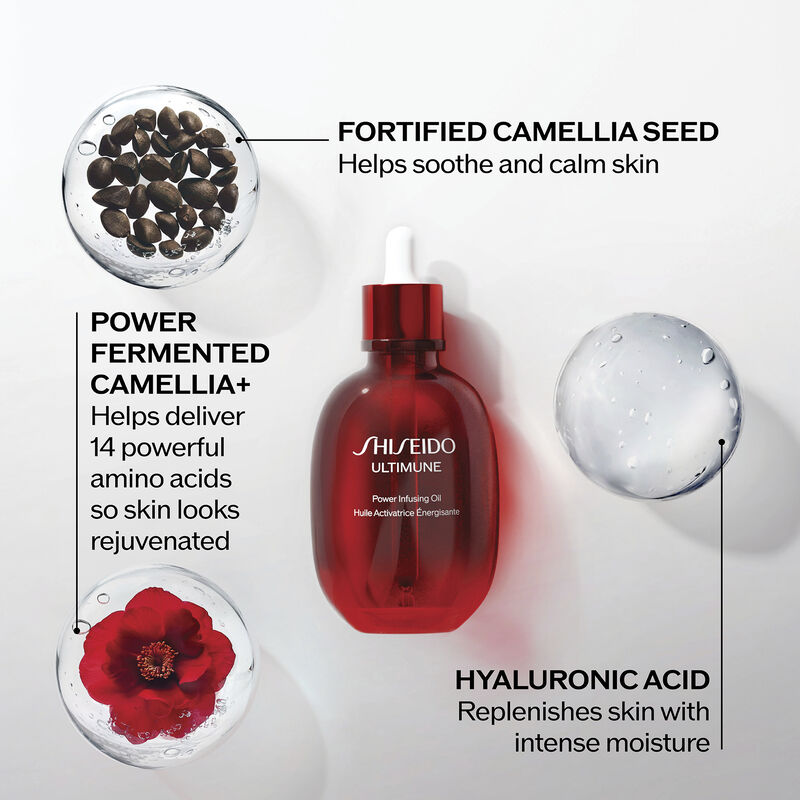 Shiseido Ultimune Power Infusing Oil Limited Edition повеќенаменско хидратантно масло за лице, тело и коса 75ml 10