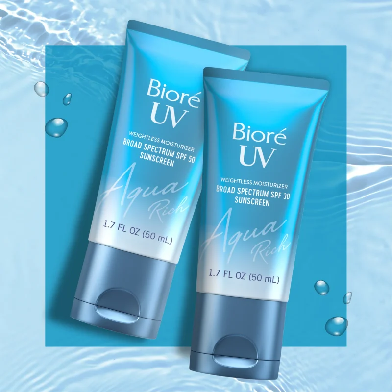 Bioré UV Aqua Rich Weightless Moisturizer Broad Spectrum SPF 50 Sunscreen 17 Bioré UV Aqua Rich Weightless Moisturizer Broad Spectrum SPF 50 Sunscreen 16