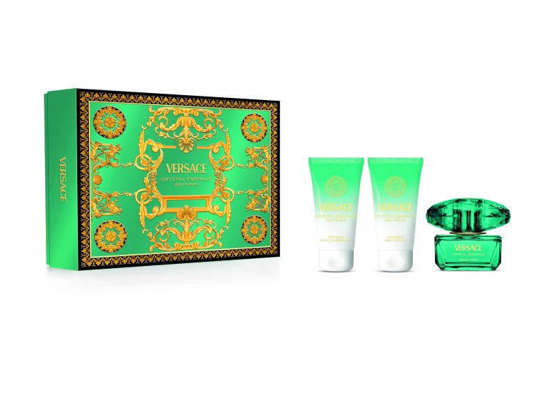 Versace Crystal Emerald Por Femme Eau de parfum 50ml + гел за туширање 50ml + лосион за тело 50ml 1