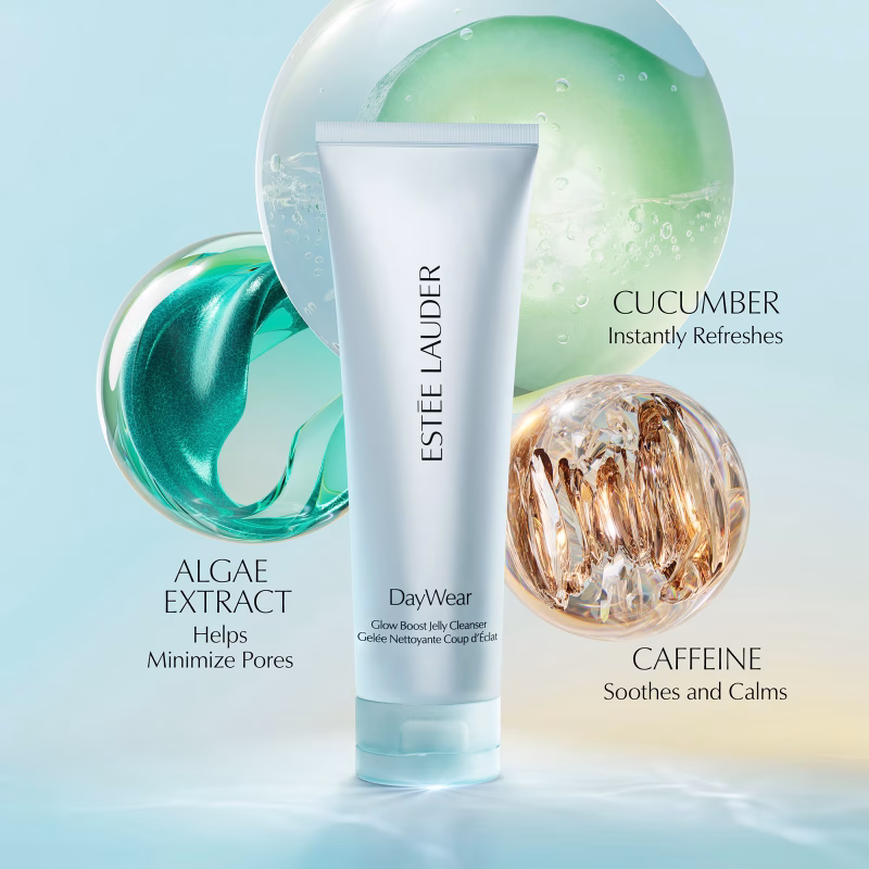 Estee Lauder DayWear Glow Boost Jelly Cleanser освежителен пенаст чистач за лице 11 Estee Lauder DayWear Glow Boost Jelly Cleanser освежителен пенаст чистач за лице 10