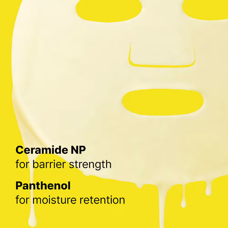 Dr.Jart+ Ceramidin™ Skin Barrier Moisturizing Mask хидратантна лист маска со Церамид NP и пантенол 22g 6