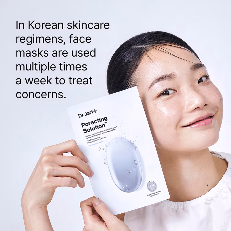 Dr.Jart+ Dermask™ Porecting Solution лист маска со јаглен, погодна за масна кожа 28g 10