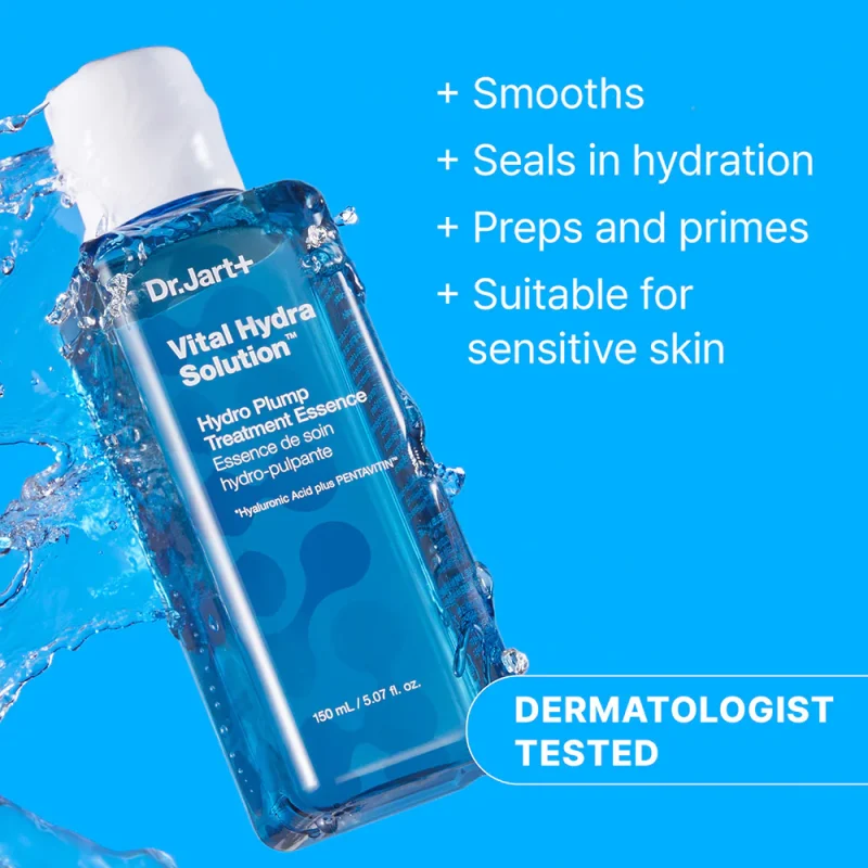 Dr.Jart+ Vital Hydra Solution™ Hydro Plump Treatment Essence течна есенција со хијалуронска киселина 150ml 6