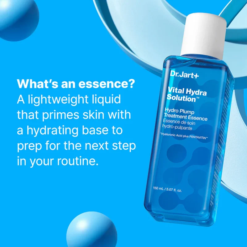 Dr.Jart+ Vital Hydra Solution™ Hydro Plump Treatment Essence течна есенција со хијалуронска киселина 150ml 8