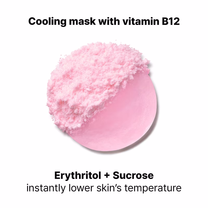 Dr.Jart+ Cryo Sorbet™ Icy Cooling Mask пакување од 4 маски за лице за видливо намалување на отеченоста 4g x 40g 12
