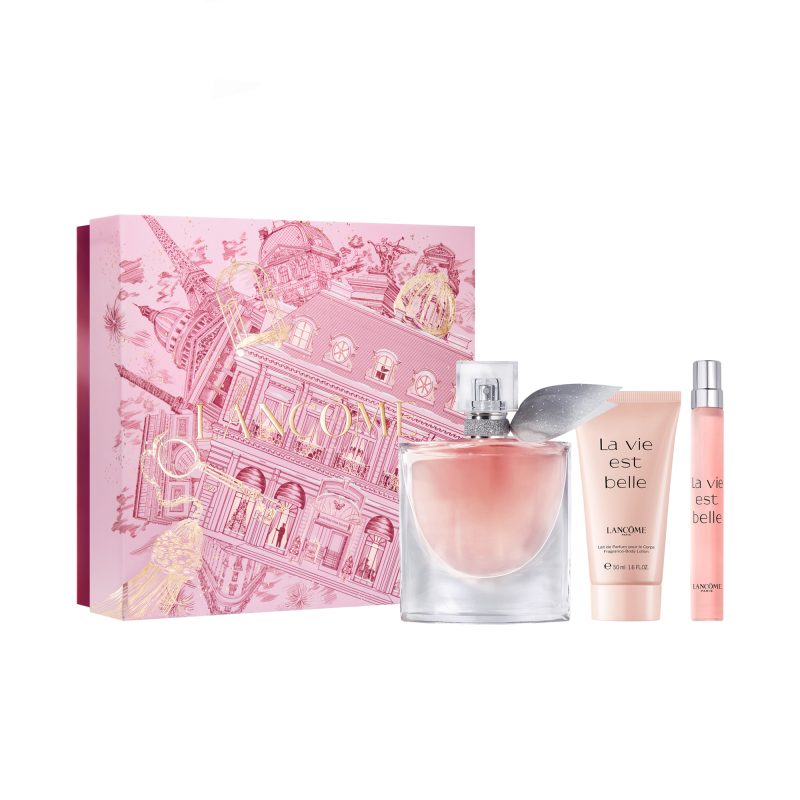 Lancôme La vie est belle Eau de parfum 50ml + travel size 10ml + La vie est belle лосион за тело 50ml 1