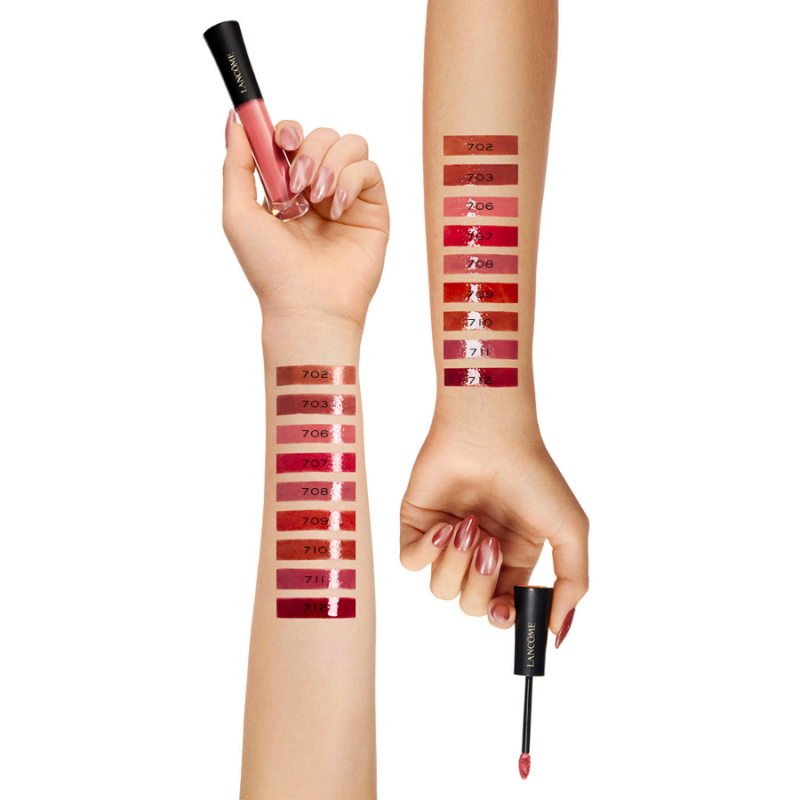 Lancôme L'Absolu Rouge Glaze Tintation хидратантен течен сјај за усни 4.5ml 8