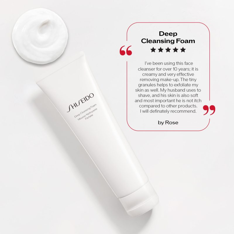 Shiseido Clarifying Cleansing Foam кремаст пенаст чистач за прочистување и сјај на кожата 125ml 9 Shiseido Clarifying Cleansing Foam кремаст пенаст чистач за прочистување и сјај на кожата 125ml 8
