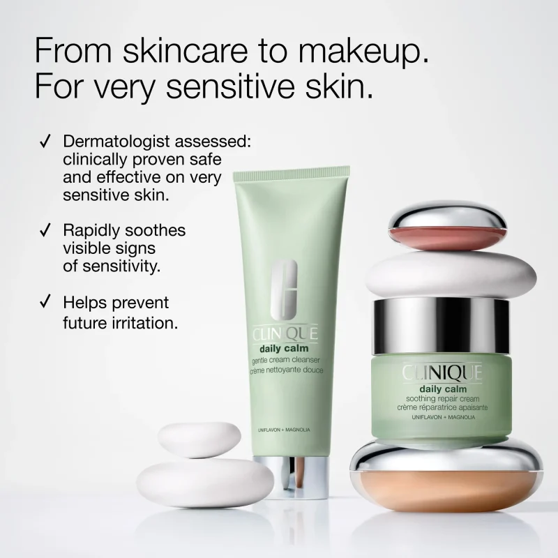 Clinique Daily Calm™ Gentle Cream Cleanser ултранежен кремаст чистач за сите типови кожа 125ml 15 Clinique Daily Calm™ Gentle Cream Cleanser ултранежен кремаст чистач за сите типови кожа 125ml 14