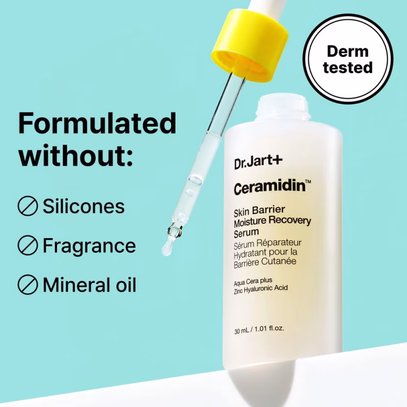 Dr.Jart+ Ceramidin™ Skin Barrier Moisture Recovery Serum серум за хидратација и подобрување на бариерата на кожата 30ml 12